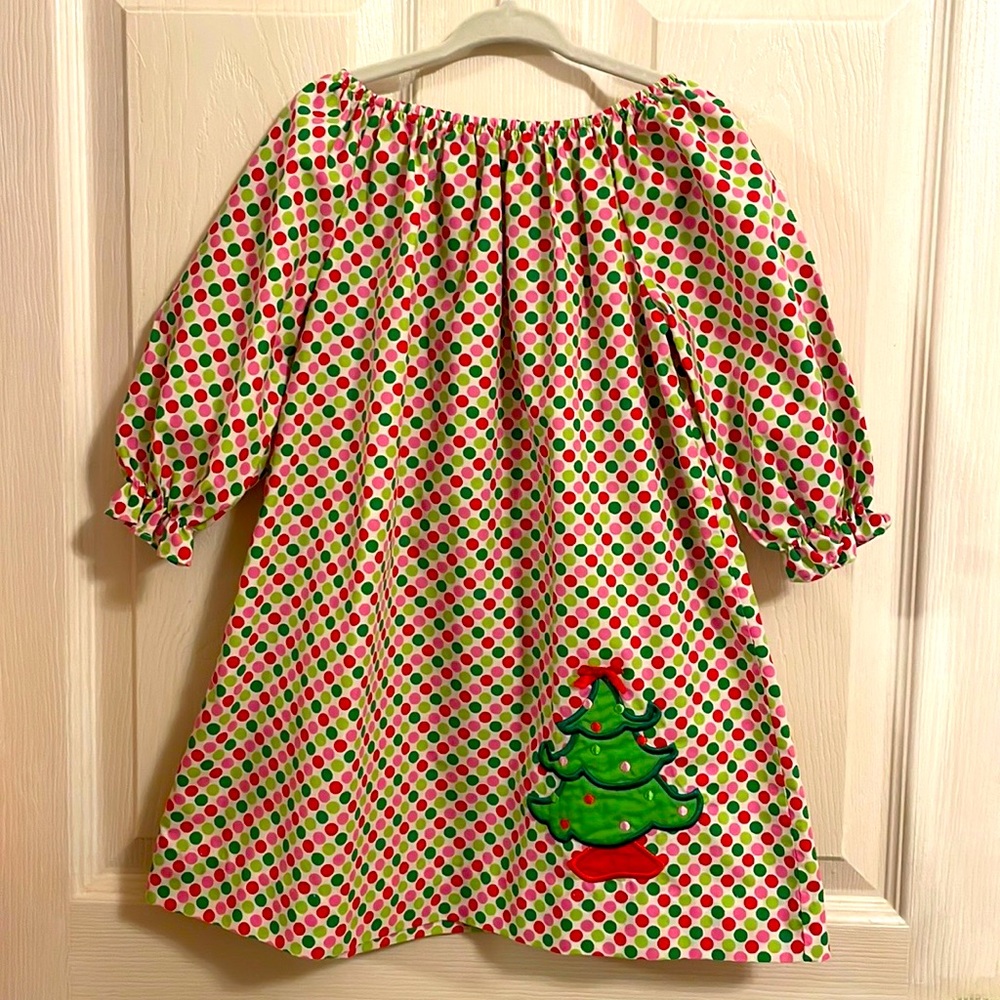 Classic Whimsey Christmas dress 2T